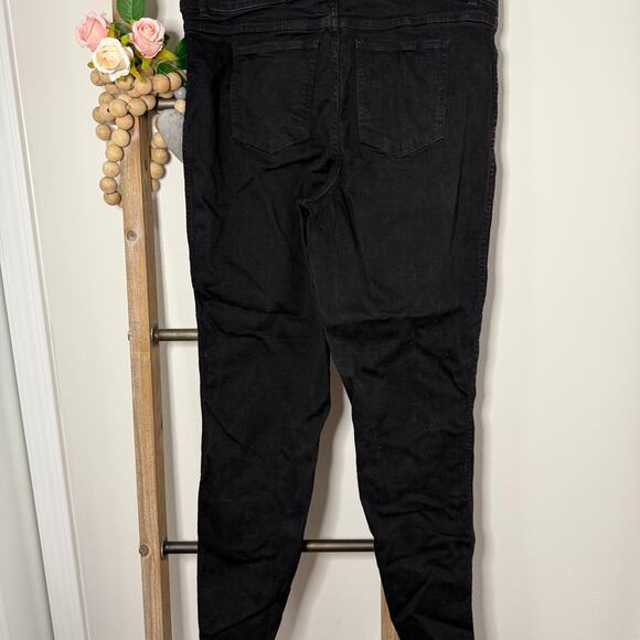 Spanx Black Denim Jeggings Pull On Size X Large - Picture 7 of 10